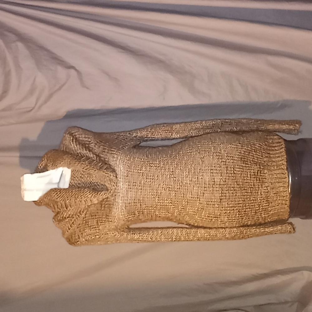 Small or medium wool long sleeved dress with turtle neck